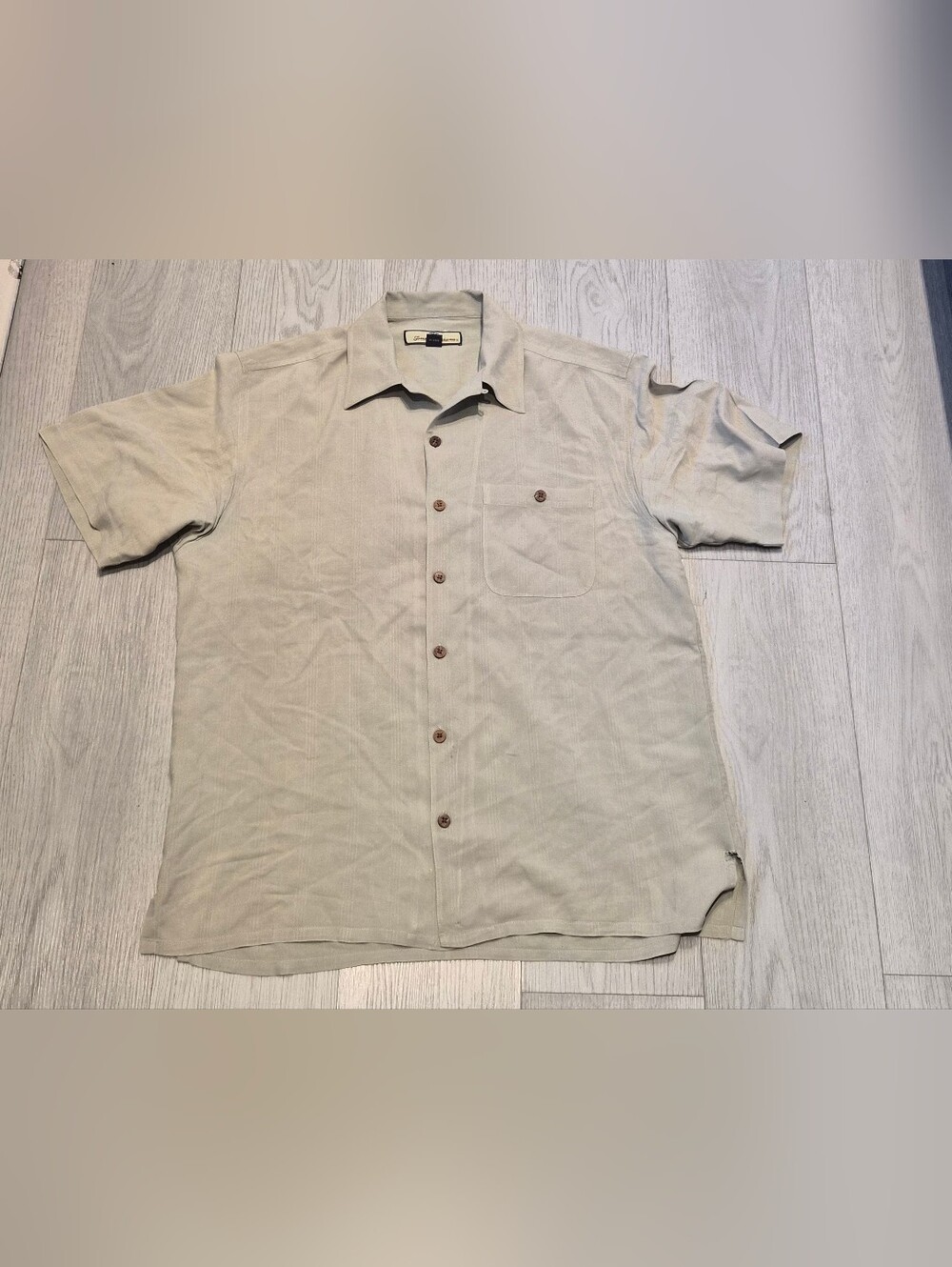 Tommy Bahama Men’s Short-Sleeve Button-Down Shirt - Light Sage